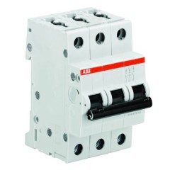 Автоматический выключатель 3-полюсный ABB S203 B50 (автомат)
