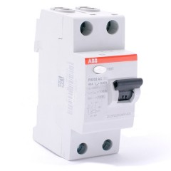 УЗО ABB FH202 AC-25/0,3 2-х полюсное тип AC 25A 300mA 2 модуля