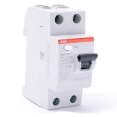 УЗО ABB FH202 AC-40/0,3 2-х полюсное тип AC 40A 300mA 2 модуля