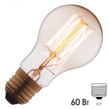 Обзор Ретро лампа груша FL-Vintage PS68 60W E27 220V D68х113mm