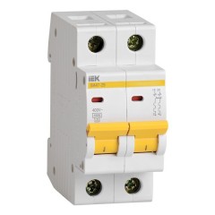 Автоматический выключатель ВА47-29 2Р 40А 4,5кА характеристика В ИЭК (автомат)