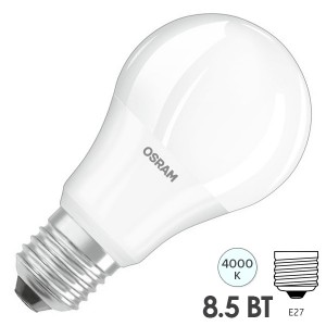 Отзывы Лампа светодиодная Osram LED CLAS A FR 75 8,5W/840 806lm 220V E27 белый свет