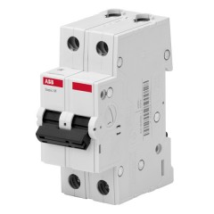 Автоматический выключатель ABB Basic M 2P 10A C 4,5кА, BMS412C10 (автомат)