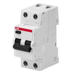 АВДТ ABB Basic M 1P+N 10А C 30мA, BMR415C10 Автоматический выключатель дифференциального тока (автомат)
