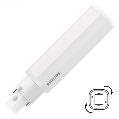 Обзор Лампа светодиодная Philips CorePro LED PLC 6,5W 840 2P G24d-2 700lm