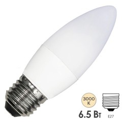 Лампа светодиодная свеча RADIUM RL-B 6.5W (60W) 830 230V E27 550Lm