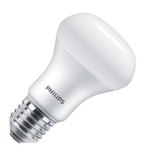 Светодиодная лампа Philips LED R63 ESS 7W (70W) 230V 2700K E27 680lm L102x63mm (матов./тёплый)