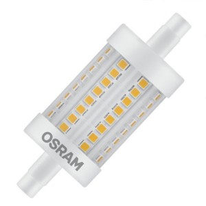 Обзор Светодиодная лампа OSRAM P LINE 8W (75W) 2700K R7s 1055lm L78mm LEDVANCE