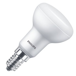 Обзор Светодиодная лампа Philips LED R50 ESS 4W (50W) 230V 2700K E14 теплый свет