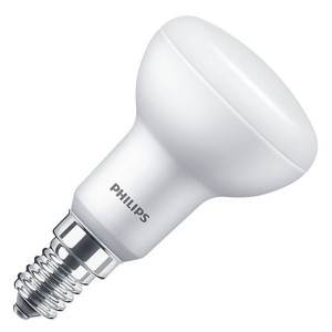 Обзор Светодиодная лампа Philips LED R50 ESS 4W (50W) 230V 6500K E14 белый свет