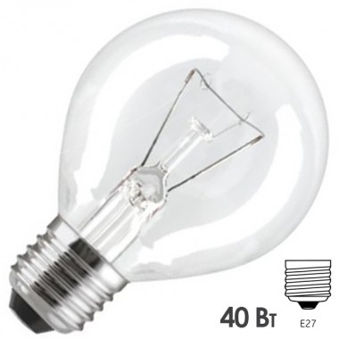 Купить Лампа для духовых шкафов GE OVEN 40W CL 300°С шарик d45 E27 прозрачная