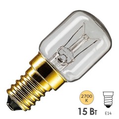 Лампа для холодильников и швейных машин Philips Appliance T25/57 15W CL E14 230V Refrig. прозрачная