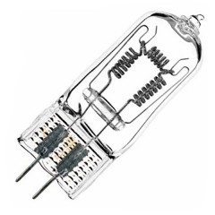 Лампа специальная галогенная Osram 64576 DJE P2/17 1000w 230v GX6.35 75h 3200K (DJE 0061473/0061523)