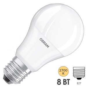 Купить Лампа светодиодная Osram LED RELAX/ACTIVE SST CLAS A60 8W 230V E27 806Lm (изменяемая цвета 827/840K)