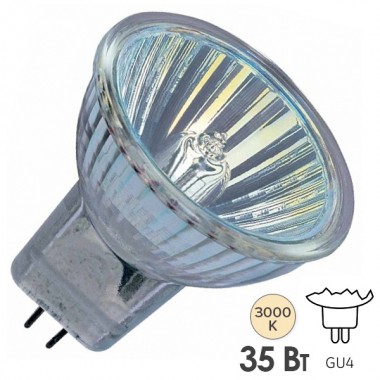 Купить Лампа галогенная Osram 44892 WFL DECOSTAR 35 Standard 35W 36° 12V GU4