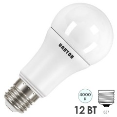 Лампа светодиодная низковольтная Varton 12W 4000K 24-36V AC/DC Е27 1000lm 60х125mm