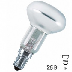 Лампа зеркальная Osram CONCENTRA R50 SPOT 25W 230V 210cd 30° E14 d50x85mm