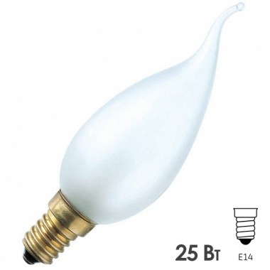 Обзор Лампа свеча на ветру Foton DECOR С35 FLAME FR 25W E14 230V матовая