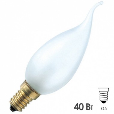 Отзывы Лампа свеча на ветру Foton DECOR С35 FLAME FR 40W E14 230V матовая