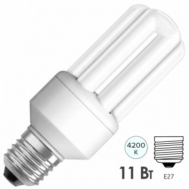 Отзывы Лампа энергосберегающая Osram Dulux INT LL 11W/840 E27