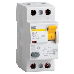 УЗО ВД1-63 2Р100А 100мА тип AC ИЭК