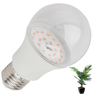 Обзор Светодиодная лампа для растений ЭРА FITO-11W-Ra90-E27 11W 2150K 220V E27 d60х110mm 786922