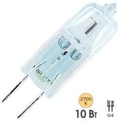 Лампа галогенная капсульная Osram 64410S HALOSTAR STARLITE 10W 6V 110lm G4 4000h
