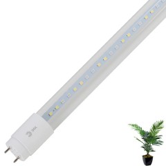 Светодиодная лампа для растений Т8 ЭРА FITO-18W-Ra90-Т8-G13-NL 1200K полный спектр фитолампа 029967