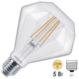 Лампа светодиодная Philips LED Classic 5W (40W) E27 2700K CL DIM 350Lm (871869959353700)