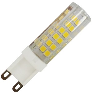 Лампа светодиодная ЭРА LED JCD-7W-CER-827-G9 теплый свет 585315