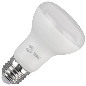 Лампа светодиодная ЭРА LED R63-8W-840-E27 белый свет 584332