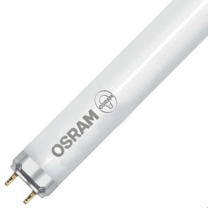 Отзывы Лампа светодиодная T8 Osram LED ST8-0.6M 9W/830 230VAC DE 720Lm 3000K (2х стороннее подключение)