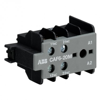 Обзор Дополнительный контакт АВВ CAF6-20M фронтальный для миниконтакторов B6, B7