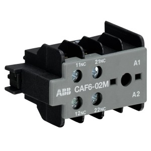 Дополнительный контакт АВВ CAF6-02M фронтальный для миниконтакторов B6, B7