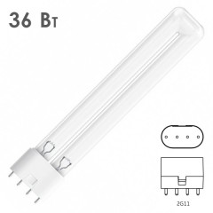 Лампа бактерицидная LightBest LTC 36W 2G11 специальная безозоновая