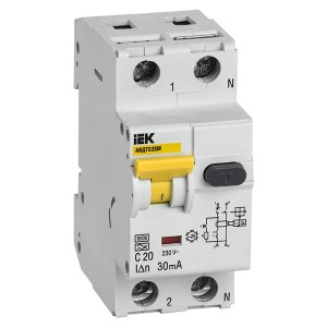 Автоматический выключатель дифференциального тока АВДТ32EM С20 30мА тип А ИЭК (автомат)