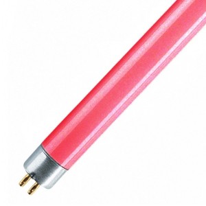 Люминесцентная лампа LТ5 6W RED G5 212mm красная