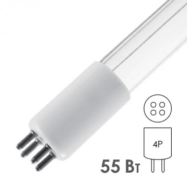 Отзывы Лампа бактерицидная LightBest GPH1148T5L 55W L1148mm