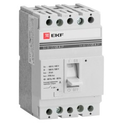 Выключатель автоматический ВА-99  125/100А 3P 25кА EKF PROxima