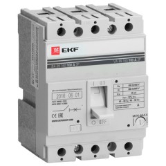 Выключатель автоматический ВА-99  160/125А 3P 35кА EKF PROxima
