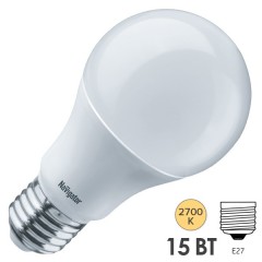 Лампа Navigator 61 200 NLL-A60-15-230-2.7K-E27