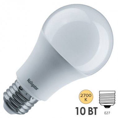 Отзывы Лампа Navigator 94 387 NLL-A60-10-230-2.7K-E27