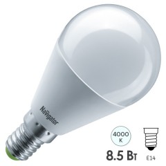 Лампа Navigator 61 334 NLL-G45-8.5-230-4K-E14