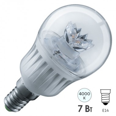 Купить Лампа Navigator 61 594 NLL-G45-7-230-4K-E14-CL