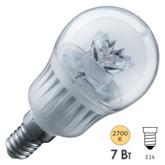 Лампа Navigator 71 856 NLL-G45-7-230-2.7K-E14-CL