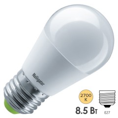 Лампа Navigator 61 336 NLL-G45-8.5-230-2.7K-E27