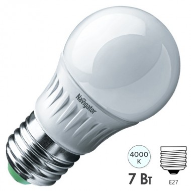 Купить Лампа Navigator 94 469 NLL-G45-7-230-4K-E27