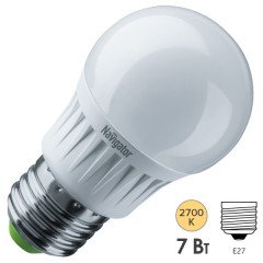 Лампа Navigator 94 377 NLL-G45-7-230-2.7K-E27-DIMM