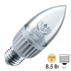 Лампа Navigator 71 849 NLL-C37-7-230-2.7K-E27-CL