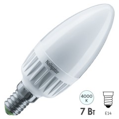 Лампа Navigator 61 380 NLL-C37-7-230-4K-E14-FR-DIMM